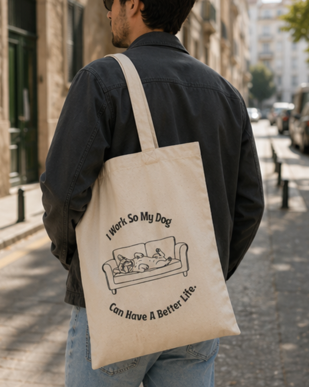 I Work So My Dog Can Have A Better Life | Tote Bag