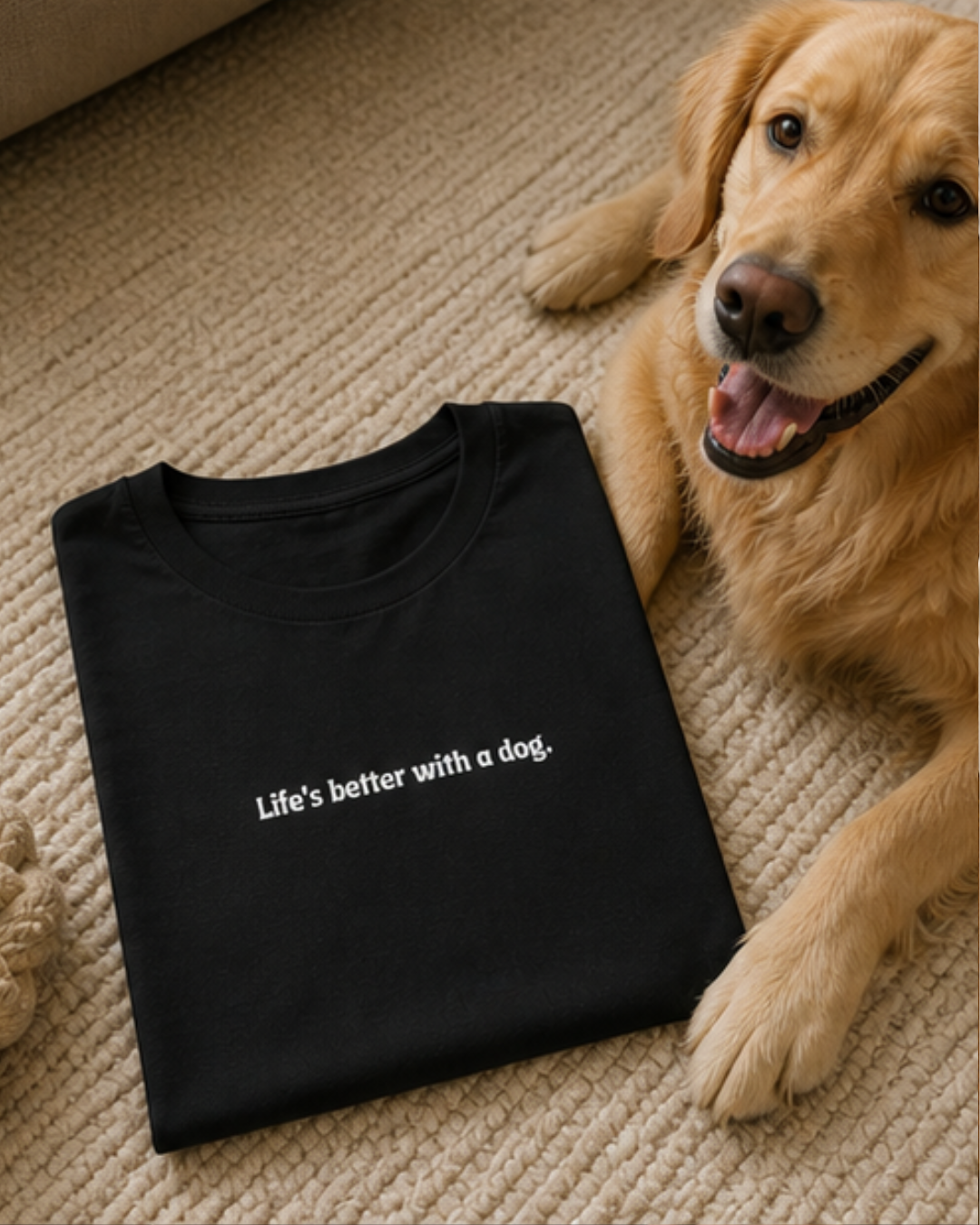 Life's Better With a Dog | T-Shirt